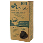 Colorant capillaire intensif cendré blond foncé (6.11) 250 g - BIOMAGIC
