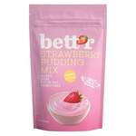 Pudding Bio à la fraise, non sucré, végane, sans gluten, 150 g – Bettr