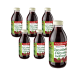 SET 6 x Glutenfreier Rote-Bete-Sauerteig BIO 320 ml
