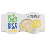 Dessert di riso senza glutine alla vaniglia BIO (2 x 130 g) 260 g - The Bridge