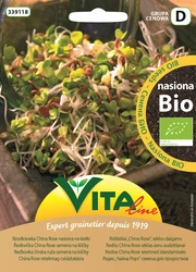Nasiona rzodkiewki china rose na kiełki bio 20 g - Vita Line