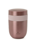 Lunchpot en acier inoxydable deux pièces or rose 420 ml + 200 ml - Chic-mic