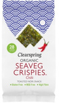 Clearspring Chips di Alghe Marine Seaveg al Chili senza glutine Biologico 4 g