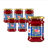 Set di 6 x marmellata di petali di rosa 330 g