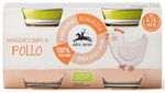 Crema di pollo 4 mesi senza glutine bio (2 x 80 g) 160 g - Alce Nero