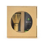 Set BIO Alltags-Matcha Grüntee-Pulver 30 g + Chasen Bambusbesen – Moya Matcha