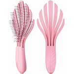 Spazzola districante per capelli ricci - rosa - Spazzola umida (Go Green)