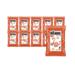 SET 10 x Patatine di mais dinosauro bio senza glutine al gusto di ketchup 4x15g