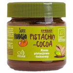 Bio glutenfreie Pistazien-Kakao-Creme 190 g – Super Fudgio