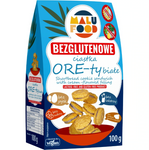 Bezlepkové bílé sušenky bez cukru 100 g - Malu Food