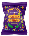 Amaizin Bio gluténmentes jalapeño ízű kukorica tortilla csipsz 100 g