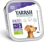 Croquettes pour chiens, pâté de poulet, de bœuf et de dinde à l'aloe vera BIO 150 g - Yarrah