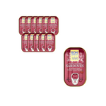 SET 12 x Sarde portoghesi in salsa di pomodoro piccante 120 g (78 g) - Bon Appetit