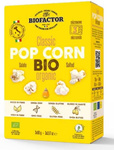 Popcorn au sel pour micro-ondes sans gluten BIO 3 x 90g - Biofactor