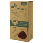 Vopsea de păr roșu castan (4.58) 250 g - BIOMAGIC