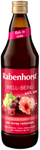 Multifruchtsaft mit Eisen und Vitaminen C, B6, B12 750 ml - Rabenhorst