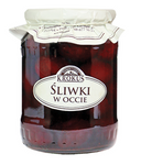Švestky v octě bezlepkové 500 g (250 g) – Krokus