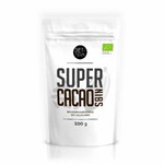 Fèves de cacao concassées bio sans gluten 200 g - Diet-Food