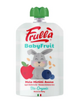 Purée de pommes - myrtilles - avoine sans sucres ajoutés à partir de 6 mois bio 100 g - FRULLA (Natura Nuova)