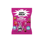 Lolli Pop acadele biluțe cu gust de căpșuni și cireșe fără zahăr adăugat 120 g – Bunny Ninja