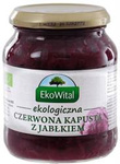Kapusta czerwona z jabłkiem BIO 340 g – Ekowital