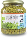 Groszek zielony w zalewie w słoiku bio 350 g (230 g)