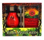 Set exclusiv (Yerba mate mas energie guarana 400 g, matero, bombilla) - Mate Green – Mate Green Bio