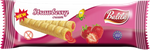 "Tubetti di mais ripieni di crema senza glutine al gusto di fragola 18g - Balila"