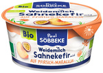 Kefir kremowy brzoskwinia - marakuja BIO 150 g - Sobbeke