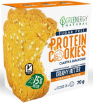 Biscotti proteici al gusto burro senza zuccheri (2 x 35 g) 70 g – Greenergy
