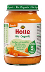 BIO Carotte-pomme de terre sans sucres ajoutés, sans gluten 190 g – Holle