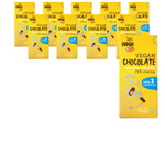 SET 10 x Cioccolato senza glutine zuccherato con datteri bio 80 g