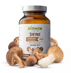 Estratto di funghi shiitake (400 mg) senza glutine 90 capsule - Hempking (Biowen)