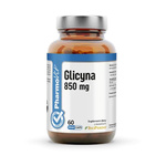 Glicină (850 mg) fără gluten supliment alimentar 60 de capsule (CLEAN LABEL) – Pharmovit
