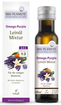 Omega purple - miscela con olio di lino (mandarino, vaniglia, lavanda) biologico 100 ml – Bio Planete