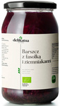 ZUPA BARSZCZ UKRAIŃSKI Z FASOLKĄ I ZIEMNIAKAMI BIO 900 ml - DELIKATNA