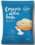 Chips de millet sans gluten légèrement salées BIO 100 g