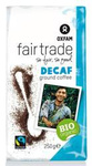 Fair trade arabica/robusta peru mletá káva bez kofeinu BIO 250 g