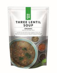 Soupe aux trois lentilles avec lentilles vertes, rouges et brunes BIO 400 g