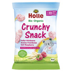 Snacks soufflés maïs-avoine à la framboise et à la banane sans sucres ajoutés sans gluten Bio 30 g – Holle