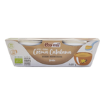 Dessert vegetale Crema Catalana senza glutine Biologico 2 x 125 g – Ecomil