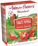 Pâine crocantă cu roșii și ardei, fără gluten, Bio 150 g – Le Pain des Fleurs