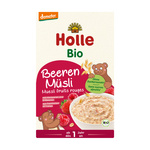 Müsli s malinami a jahodami bez přidaných cukrů BIO 200 g – Holle