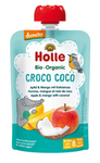 Mousse crocodile à la noix de coco en tube (pomme - mangue - noix de coco) sans sucres ajoutés à partir de 8 mois Demeter BIO 100 g - Holle