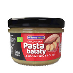 Pasta z batatów z soczewicą i chili BIO 185 g - Naturavena