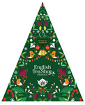 BIO piramidă calendar advent (Green Trangular - 13 arome de ceai) (25 x 2 g) 50 g English Tea Shop Organic