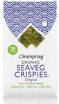 Chipsy z alg morskich naturalne Seaveg bezglutenowe BIO 4 g – Clearspring