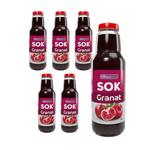 SADA 6 x  Šťáva z granátového jablka 100% přírodní 750 ml