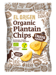 Chips de plantain à la truffe sans gluten BIO 80 g – El Origen
