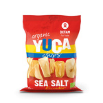 Chipsuri de manioc din comerț echitabil cu sare de mare bio 60 g - Oxfam